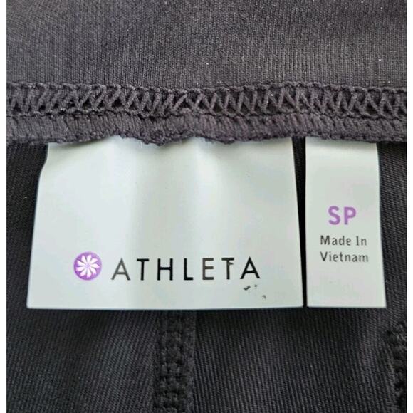 Athleta Metro Ankle Pant Women's Size S NWT Black Athlesure Fitness UPF 50 - Picture 9 of 9